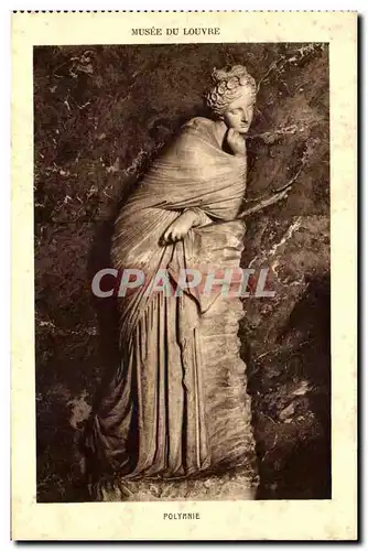 Cartes postales Musee Du Louvre Polymnie