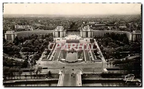 Ansichtskarte AK Paris Et Ses Merveilles Vue Generale Du Palais De Chaillot Droit De Reproduction