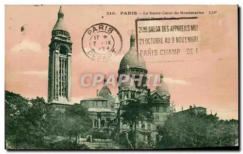 Cartes postales Paris Le Sacre Coeur De Montmartre