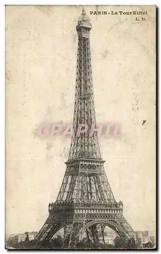 Cartes postales Paris La Tour Eiffel