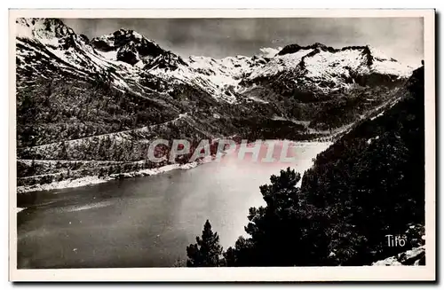 Ansichtskarte AK Aragnouet Vallee d&#39Aure Le Lac d&#39Oredon Le Pic Mechant Le pic d&#39Estaragne
