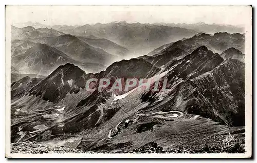 Ansichtskarte AK Pyrenees Ocean Pic Du Midi Le Plateau Du Laguet Terminus De La Roule Vu Du Sommet