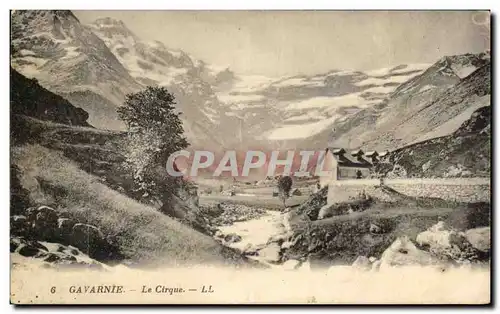 Cartes postales Gavarnie Le Cirque