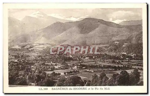 Ansichtskarte AK Bagneres De Bigorre Et Le Pic Du Midi