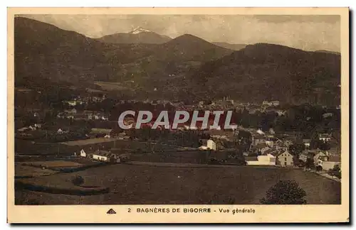Cartes postales Bagneres De Bigorre Vue Generale