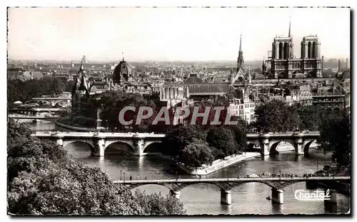 Ansichtskarte AK Paris Le Pointe De La Cite Et Les Ponts Notre Dame