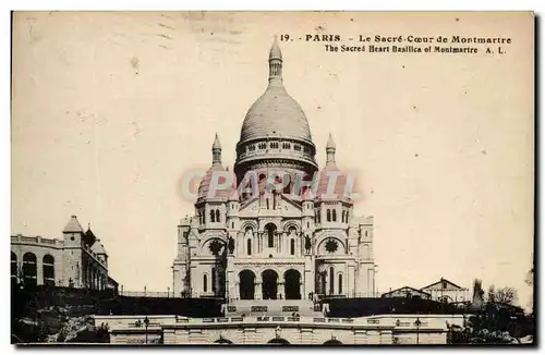 Cartes postales Paris Le Sacre Coeur De Montmartre