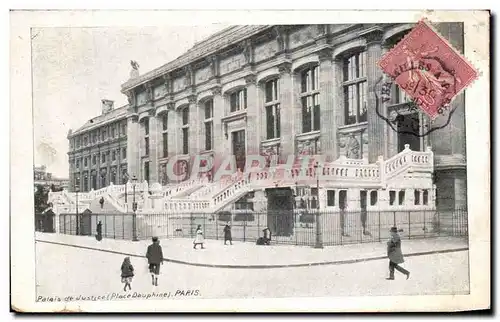 Ansichtskarte AK Paris Palais de justice Place Dauphine