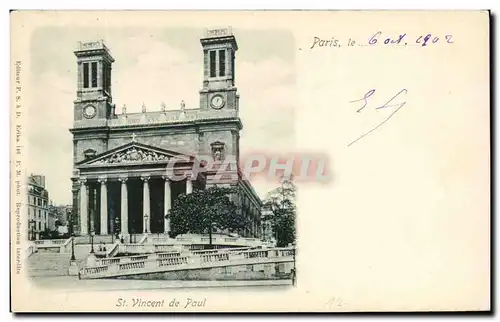 Cartes postales Paris St Vincent De Paul