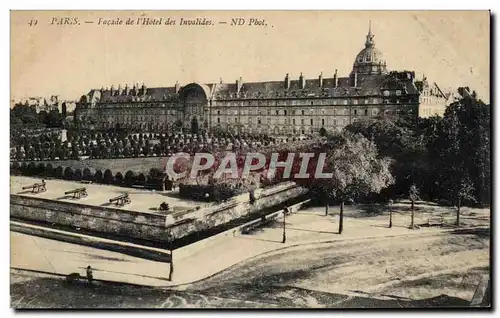 Ansichtskarte AK Paris Facade De l&#39Hotel Des Invalides