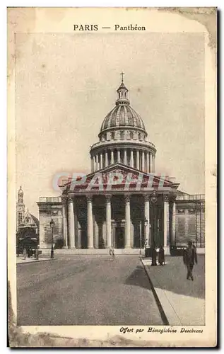 Cartes postales Paris Pantheon