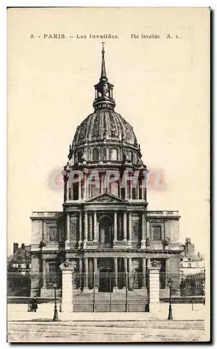 Cartes postales Paris Les Invalides