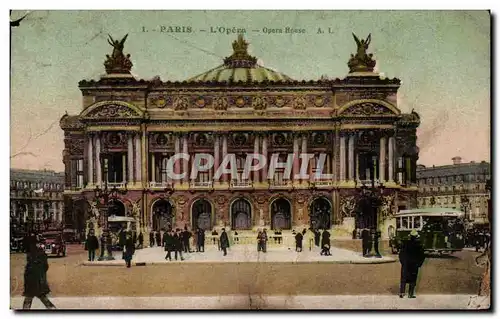 Cartes postales Paris L&#39Opera