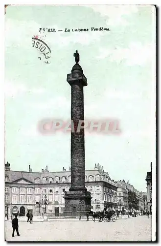 Cartes postales Paris La Colonne Vendome