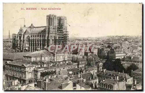 Cartes postales Reims Vue Generale