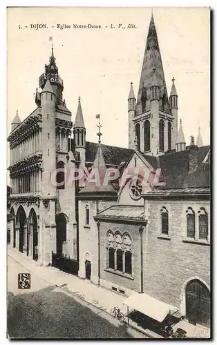 Cartes postales Dijon Eglise Notre Dame