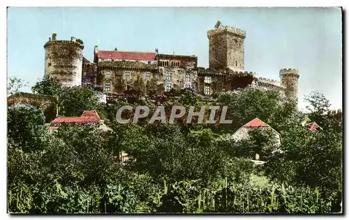 Cartes postales Chateau de Castelnau Bretenoux Vue Generale