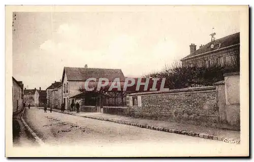 Cartes postales Fleury en Biere Rue de Paris