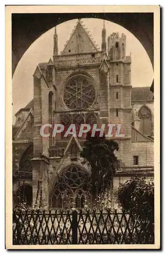 Ansichtskarte AK Auxerre Ancienne Abbaye St Germain Le Transept Nord