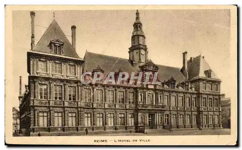 Cartes postales Reims L'Hotel De Ville