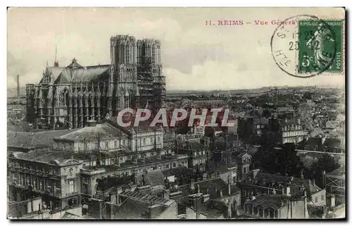 Cartes postales Reims Vue Generale