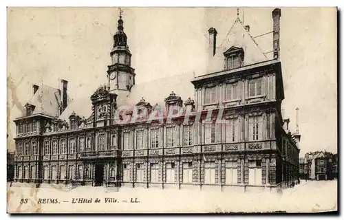 Cartes postales Reims L&#39Hotel de Ville