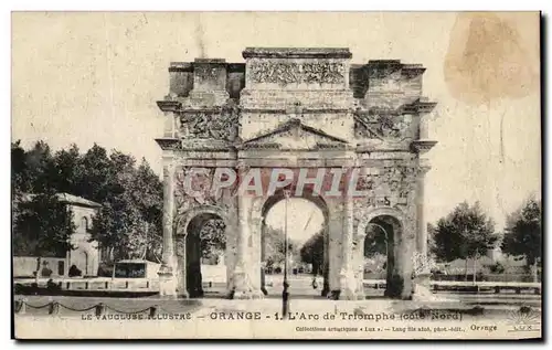 Cartes postales Orange L&#39arc de Triomphe