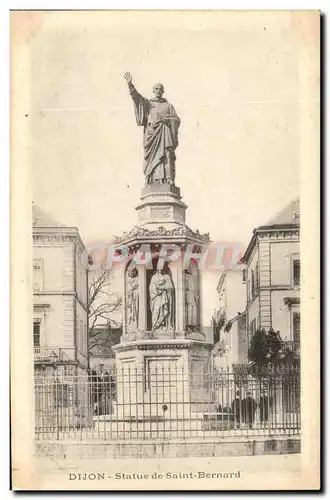 Cartes postales Dijon Statue de Saint Bernard