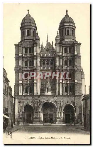 Cartes postales Dijon Eglise Saint Michel