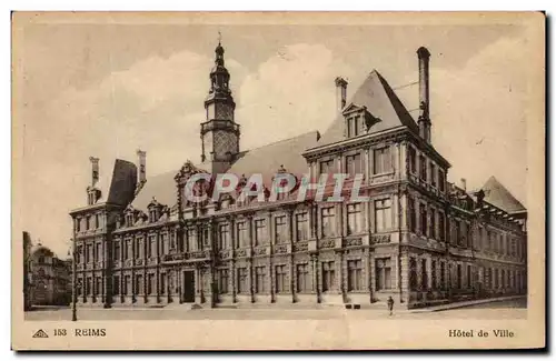 Cartes postales Reims Hotel de Ville