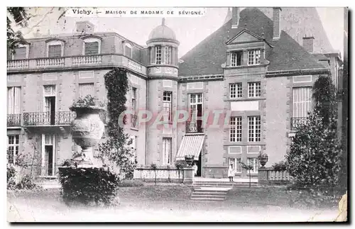 Cartes postales Vichy Maison de Madame de Sevigne