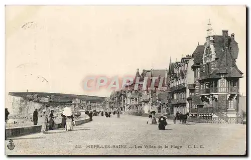 Cartes postales Mers Les Bains Les Villas de la Plage