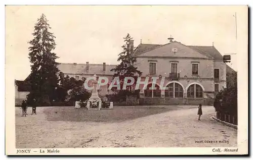 Ansichtskarte AK Joncy La Mairie