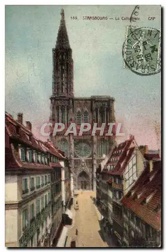 Cartes postales Strasbourg La Cathedrale