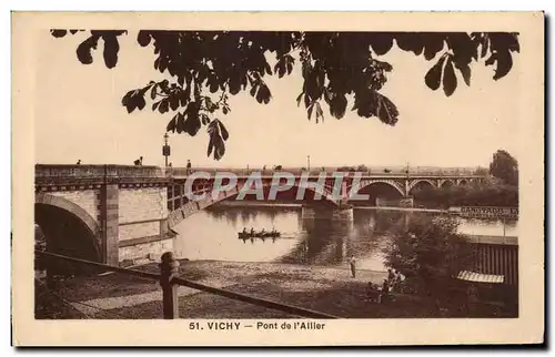 Cartes postales Vichy Pont De l&#39Allier