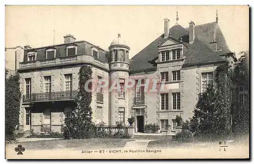 Cartes postales Allier Vichy le Pavillon Sevigne