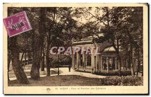 Cartes postales Vichy Parc et Pavillon des Celestins