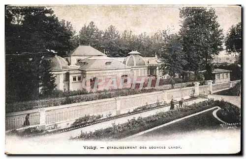 Cartes postales Vichy Etablissement Des Sources Lardy