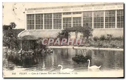 Cartes postales Vichy Coin de I&#39Ancien Parc vers I&#39Horticulture Cygnes