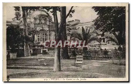 Cartes postales Vichy Le Casino vu du Jardin