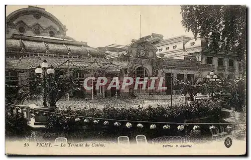 Cartes postales Vichy La Terrasse du Casino