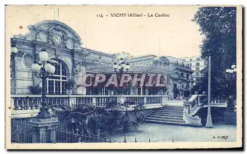 Cartes postales Vichy Le Casino