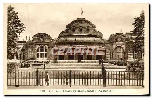 Cartes postales Vichy Facade du Casino