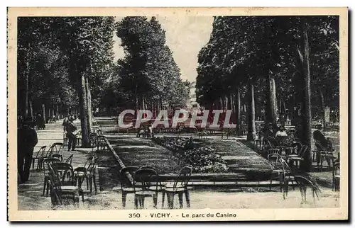 Cartes postales Vichy Le Parc du Casino