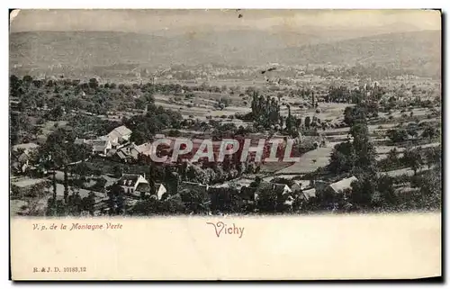 Cartes postales Vichy Vue prise de la Montagne Verte