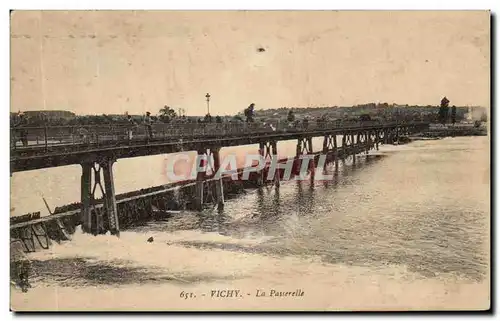 Cartes postales Vichy La Passerelle