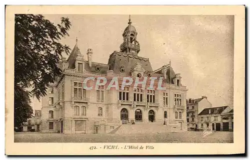 Cartes postales Vichy L Hotel de Ville