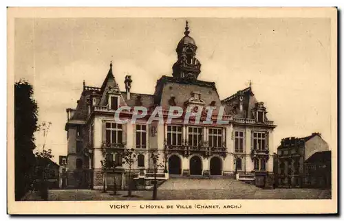 Cartes postales Vichy L Hotel de Ville