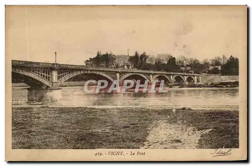 Cartes postales Vichy Le Pont Visitex la Grande Expositon Aux Galeries De L&#39Elysee