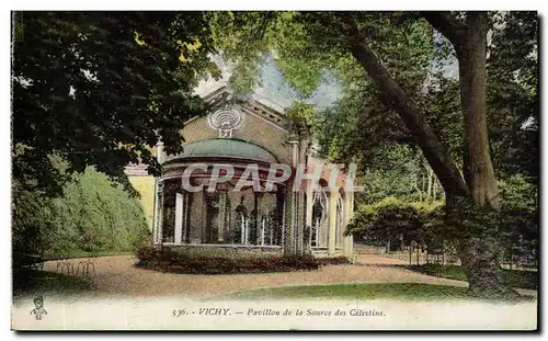 Cartes postales Vichy Pavillon de la Source des Celestins